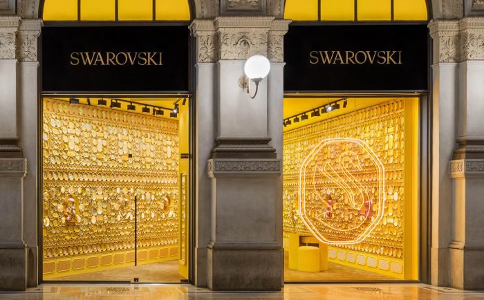 Swarovski new brand identity and store revamp