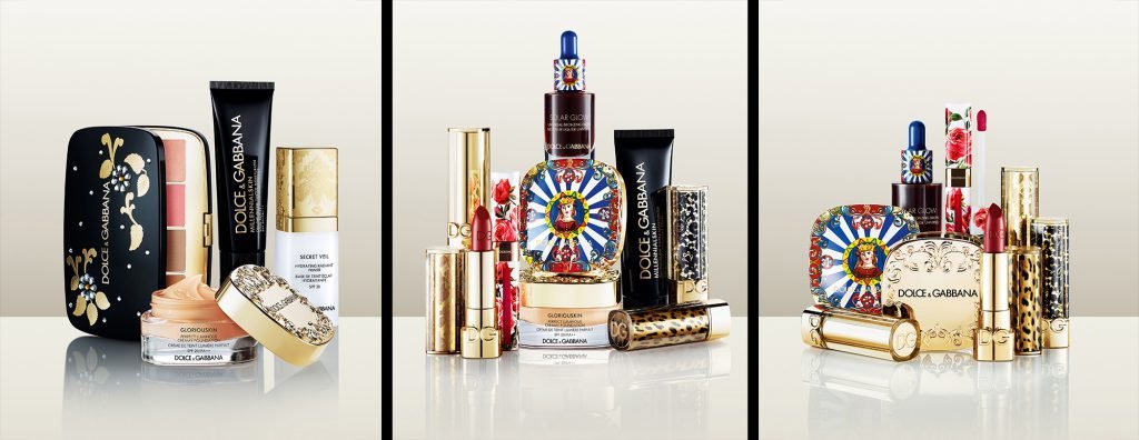 Images of the iconic D&G products displayed.
