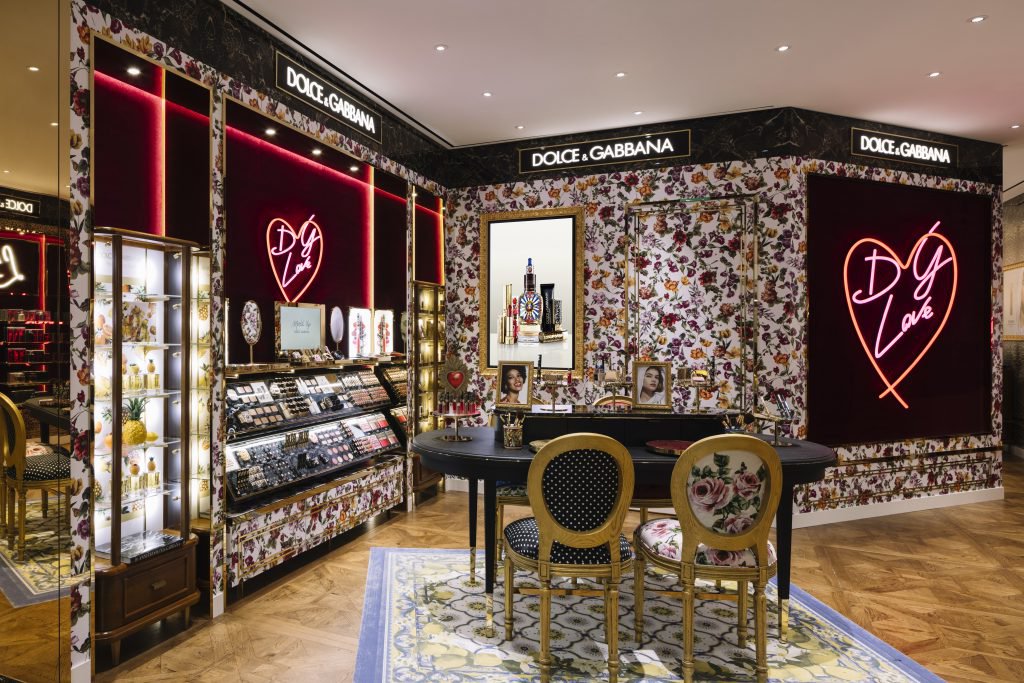 Dolce Gabbana Beauty 1st flagship store opening in