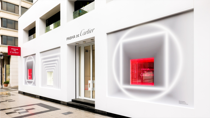 New “Pasha de Cartier” pop-up store