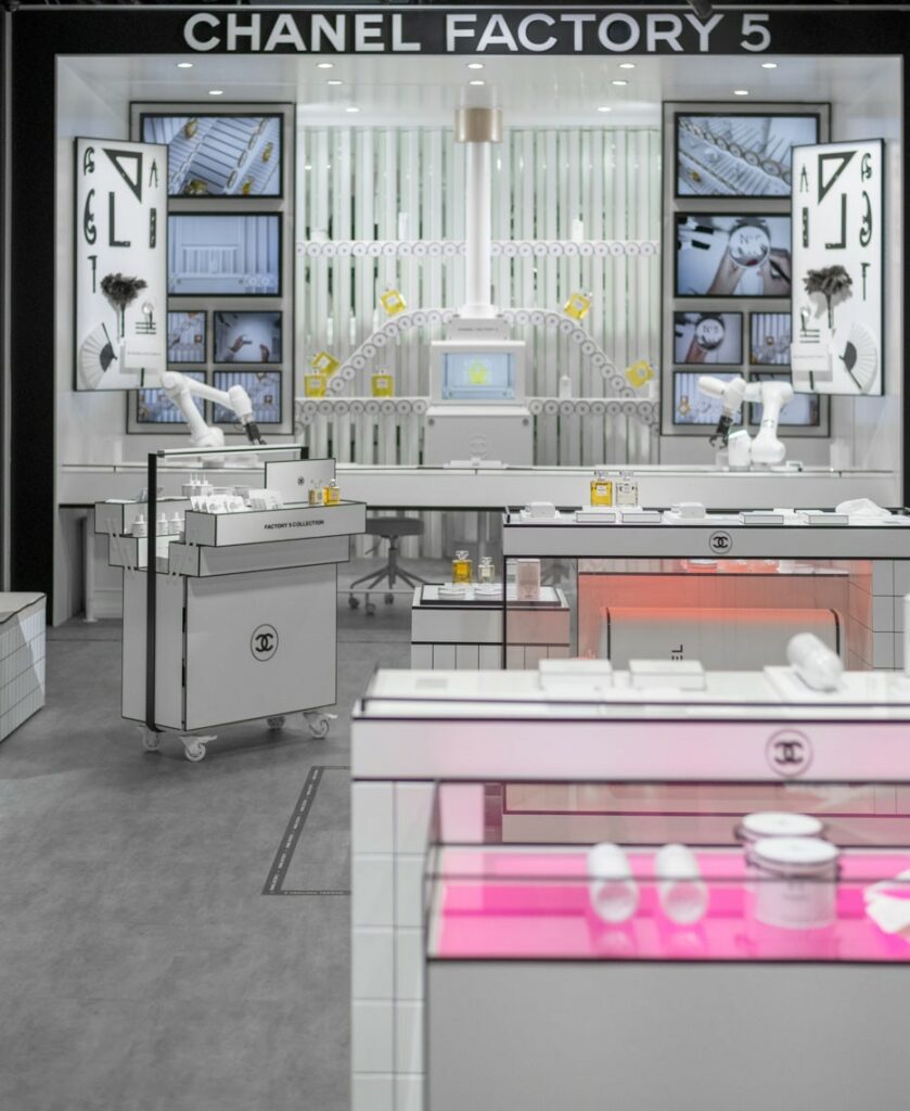 Inside Hong Kong's Chanel Factory 5 Beauty Pop-Up – WindowsWear