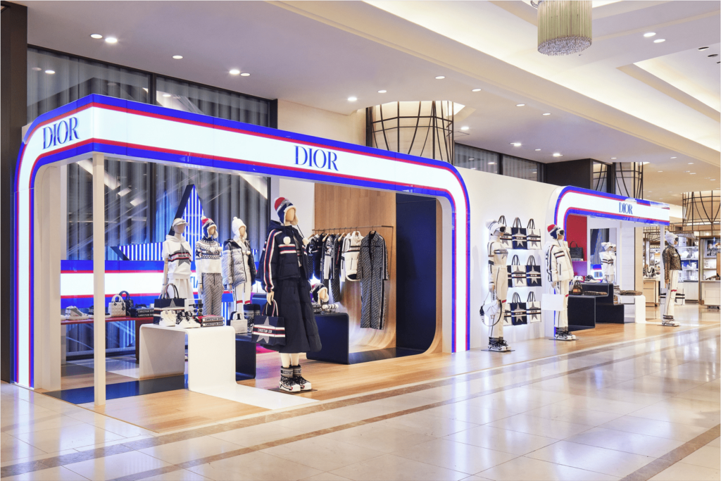 Dior OR Ramadan Capsule pop-ups open