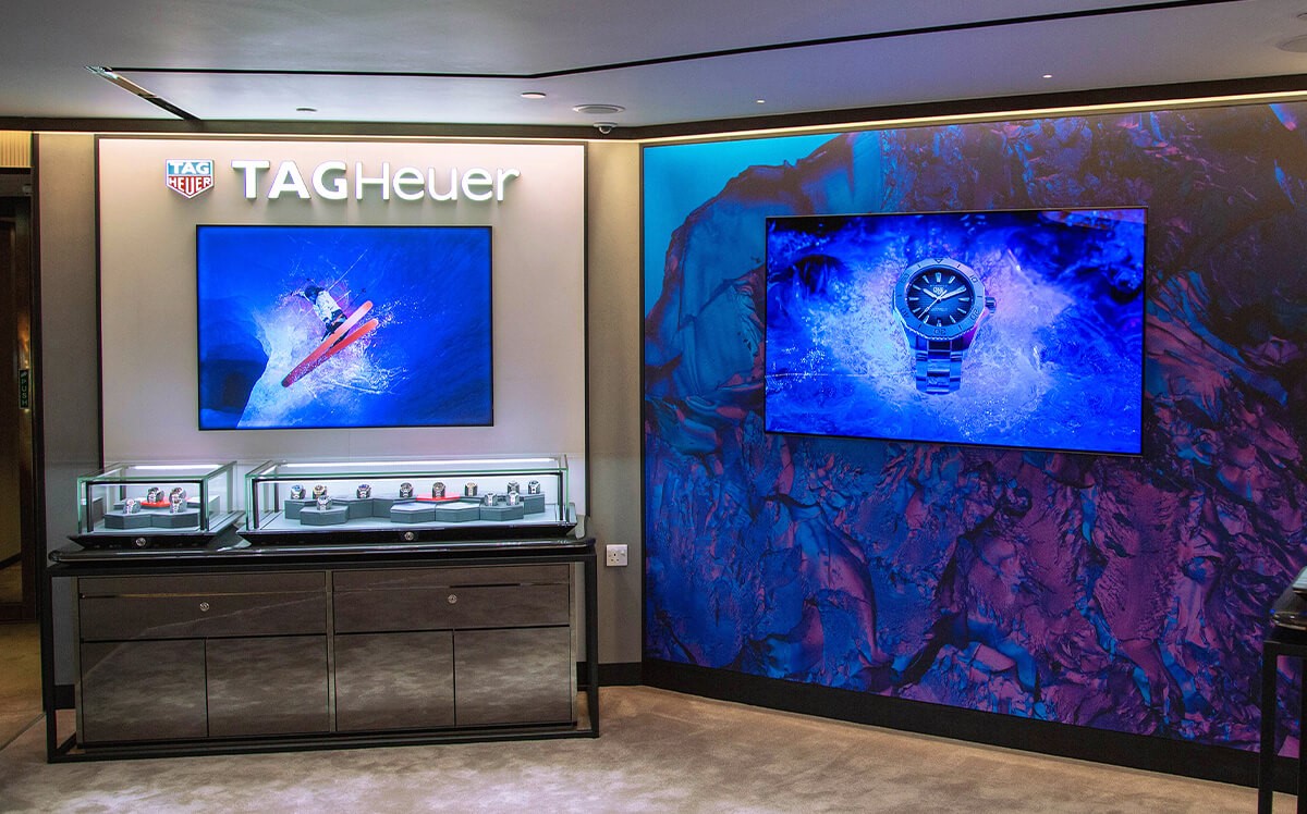 TAG Heuer opens beautiful Harrods boutiqueLuxury Retail
