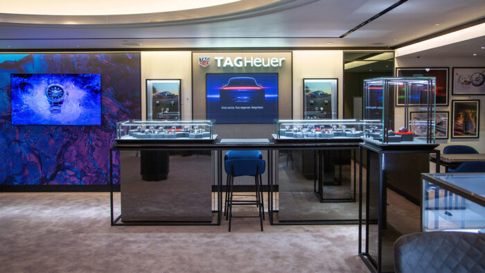 TAG Heuer opens beautiful Harrods boutique