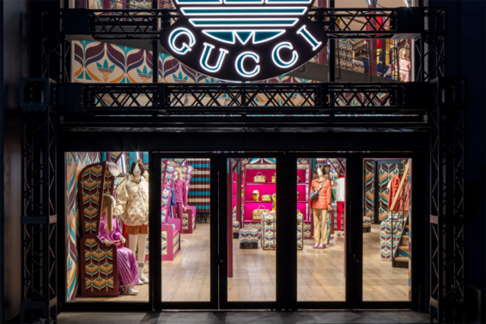 Adidas x Gucci pop-up store
