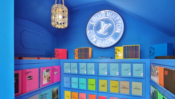 Louis Vuitton Sets Up Pop-Up Bookstore In Capri