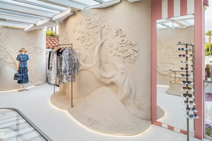 Dior Beverly Hills Hotel Dioriviera pop-up