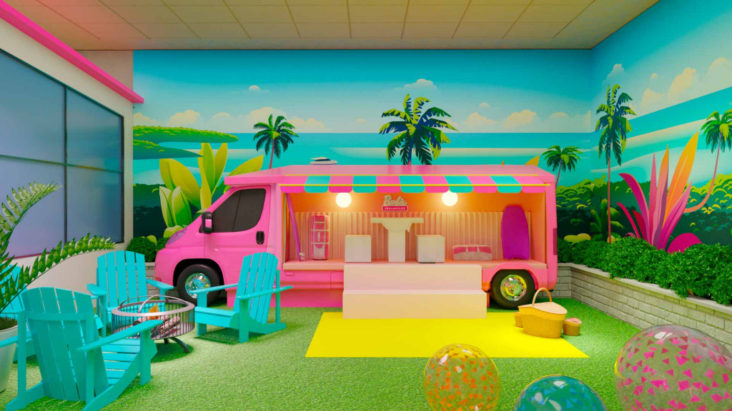 Where is the barbie dreamhouse experience sale