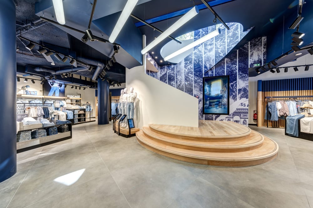 Levi's, new store with a new concept
