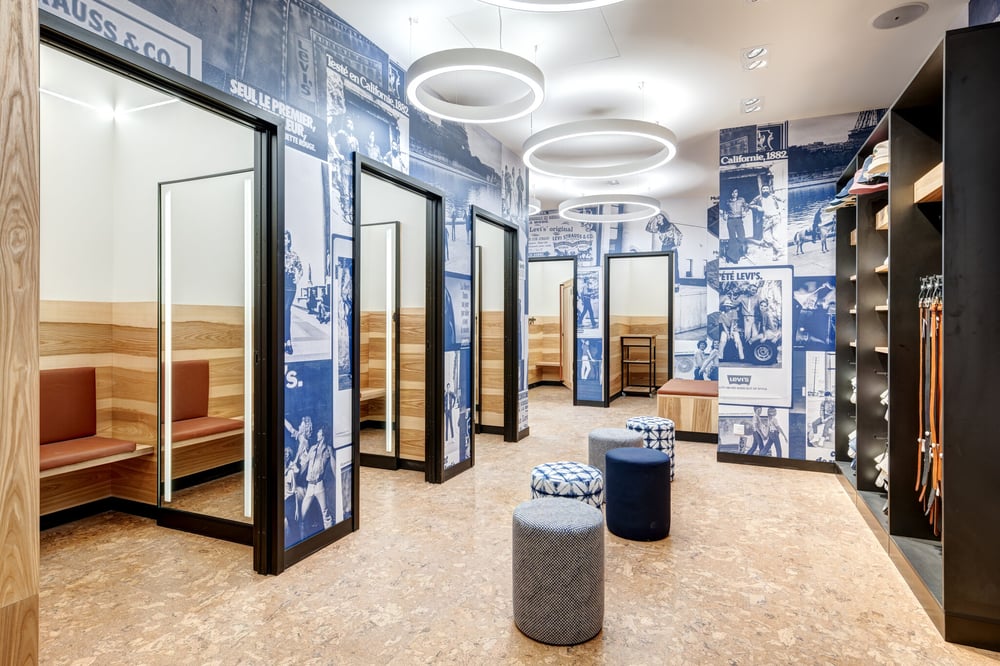 Levi's, new store with a new concept