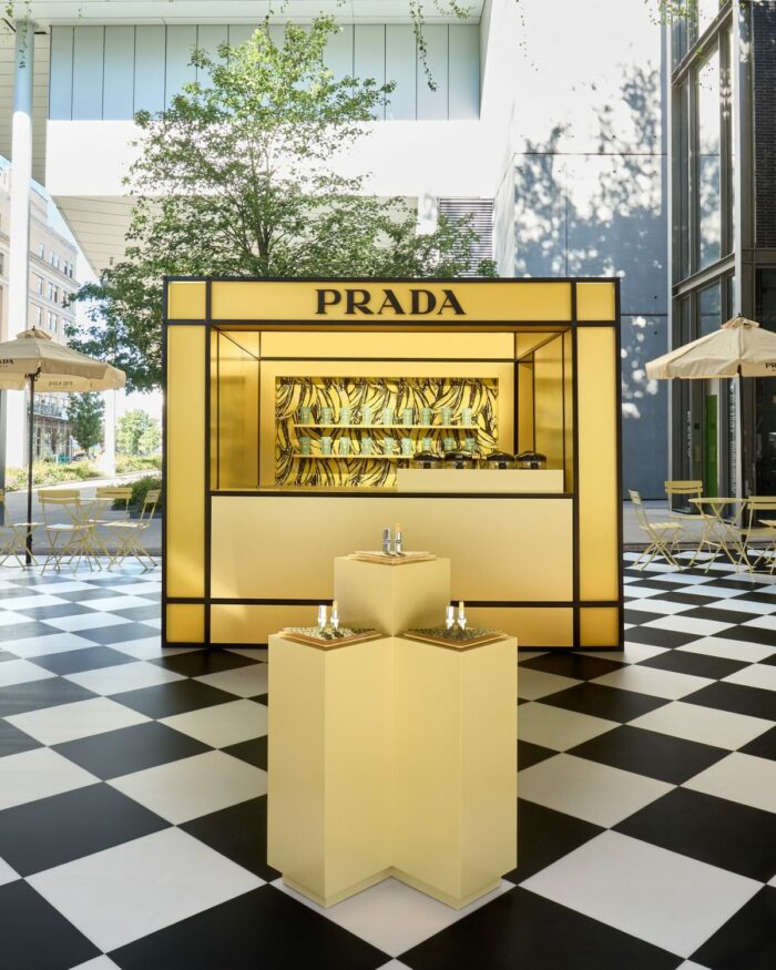Prada paints New York yellow with an exclusive pop-up