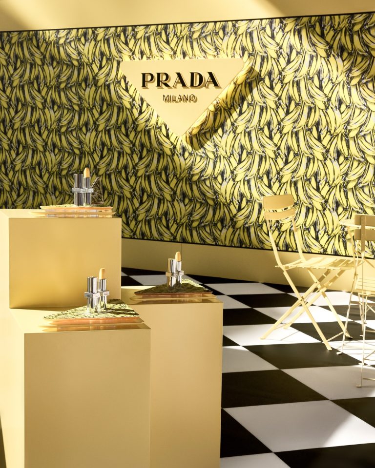Decoración interior de la pop up.
